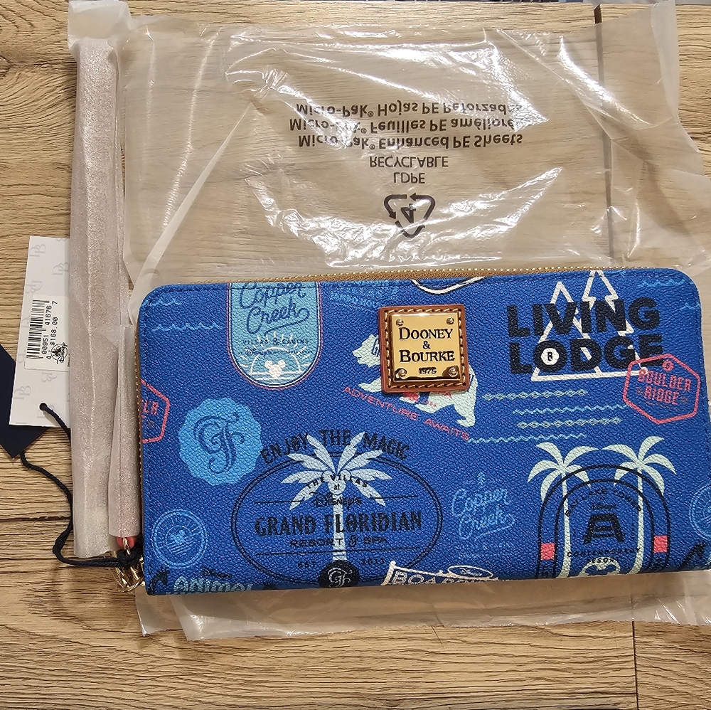 Dooney & Bourke Blue Men's Wallet